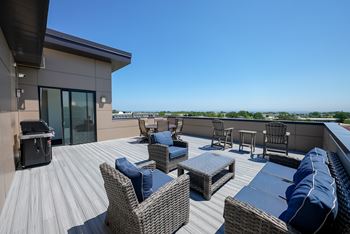 Outdoor lounge seating